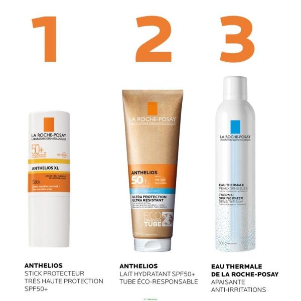 Anthelios XL Stick Protection Solaire Zones Sensibles - 9g
