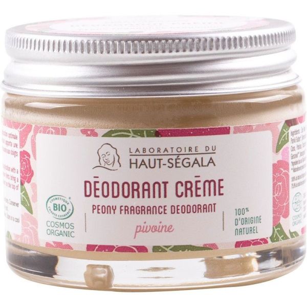 Déodorant Crème Pivoine Bio - 50g