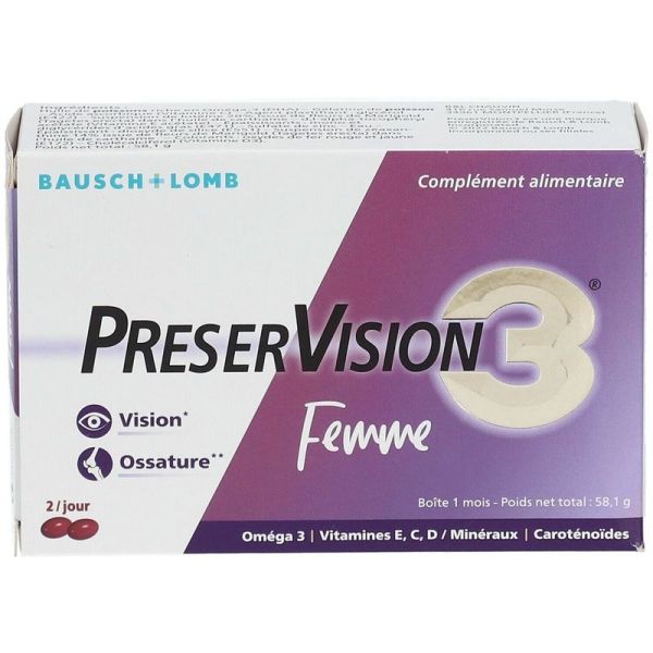 Preservision 3 Femme - 60 capsules