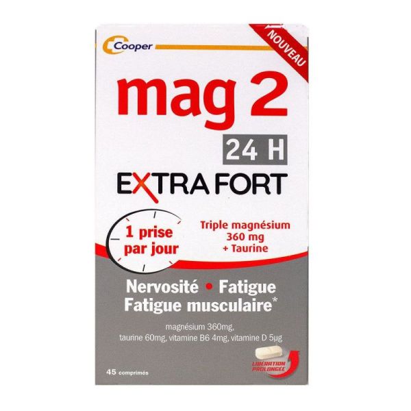 Mag 2 Extra Fort - 45 Comprimés