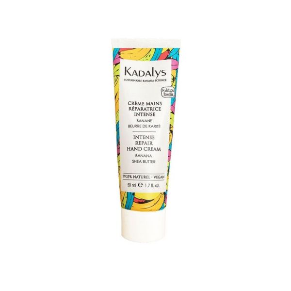 Kadalys Crème Mains Réparatrice Banane - Karité bio - 50ml