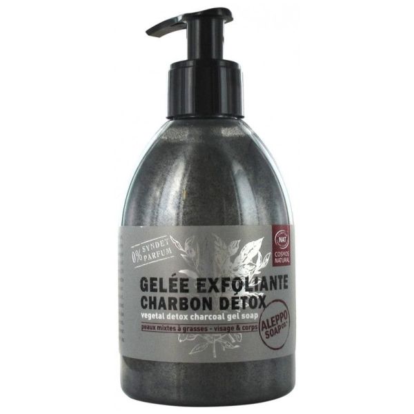 Tadé Gelée Exfoliante Charbon Détox Bio - 300 ml