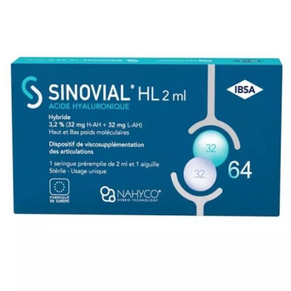 Sinovial HL Solution injectable - 2ml