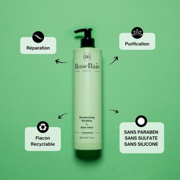 Shampoing Aloe Vera Purification & Hydratation - 500ml