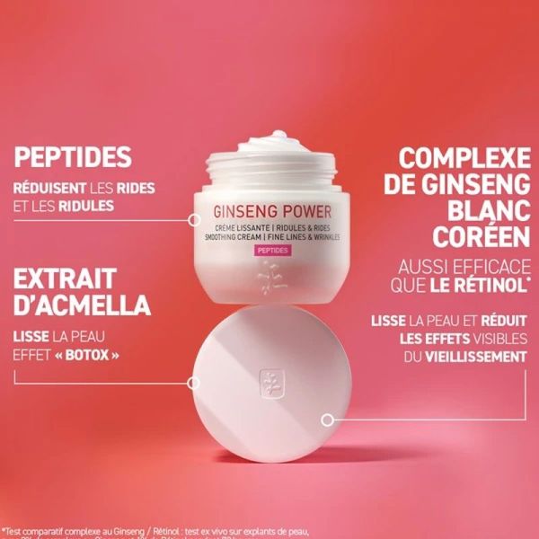 Ginseng Power Crème Lissante - 50 ml