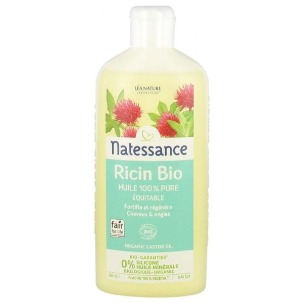 Natessance Huile de Ricin Bio - 250 ml