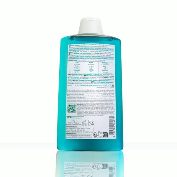 Shampoing à la Menthe aquatique BIO - 400ml - 400 ml