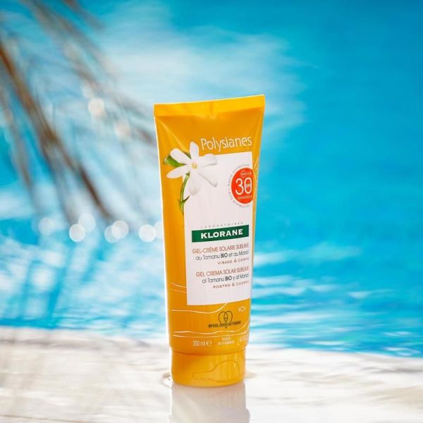 Tamanu BIO et Monoï Gel-crème solaire sublime SPF 30 au Monoï et Tamanu BIO - 200ml
