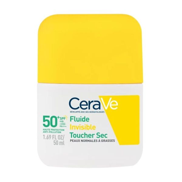 Fluide Invisible Toucher Sec SPF50+ Haute Protection