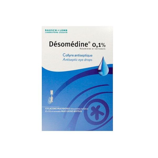 DESOMEDINE 0,1 %, collyre en solution