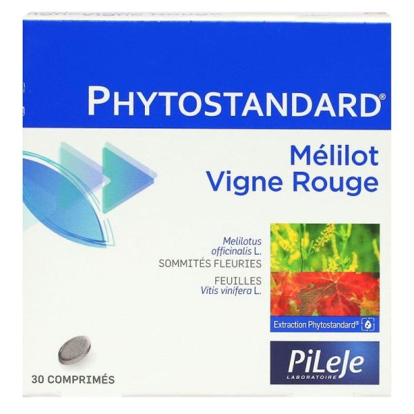 Phytostandard de Mélilot-Vigne rouge, 30 comprimés