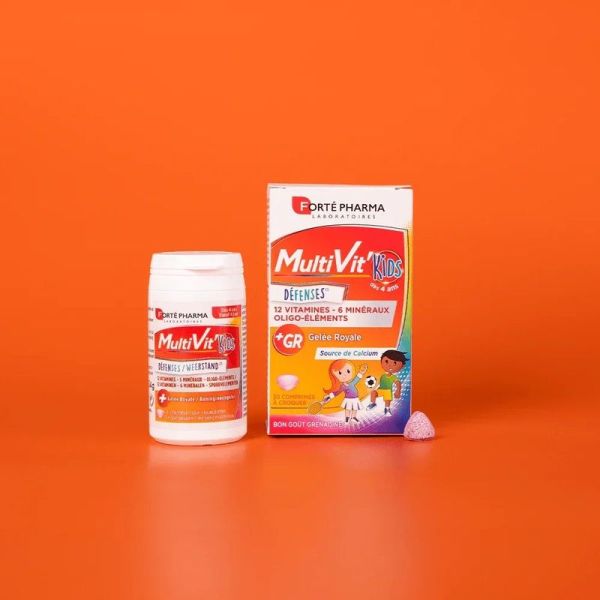 MultiVit'Kids - 30 comprimés à croquer