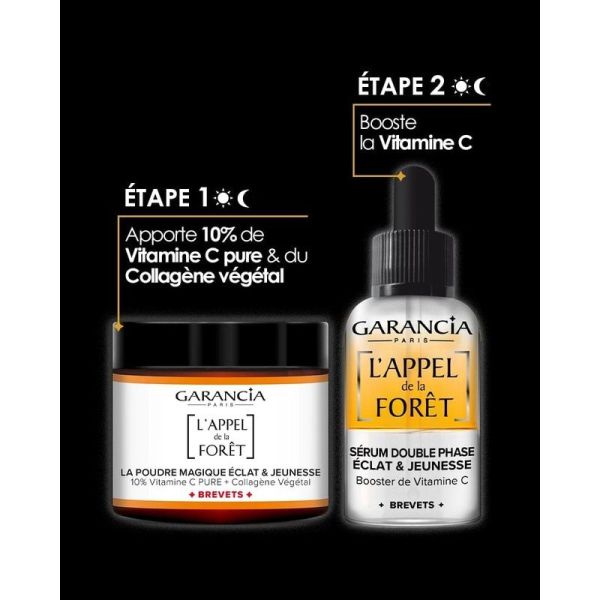 [ L'APPEL de la FORÊT ] Sérum double phase Éclat & Jeunesse - Booster de Vitamine C - 30 ml