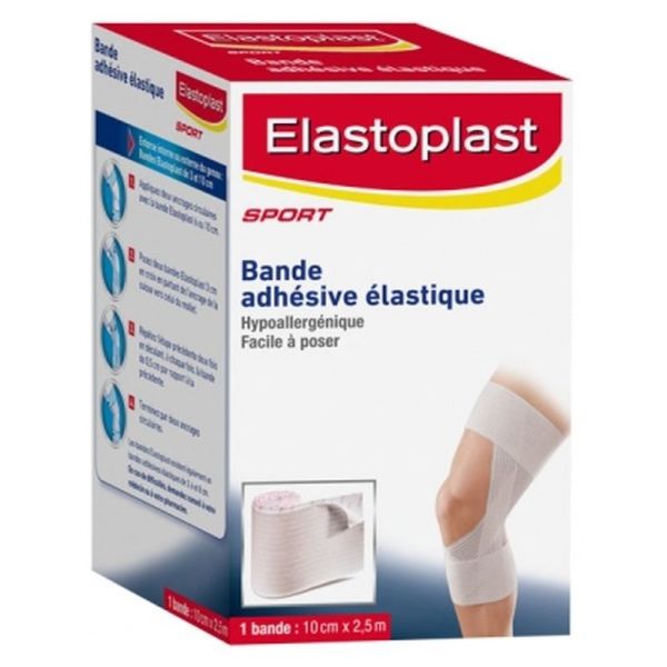 Bande adhésive élastique - 10 cm x 2.5 m