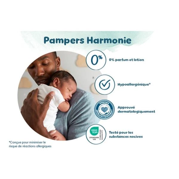 Harmonie Taille 3 Maxi Pack - 96 couches