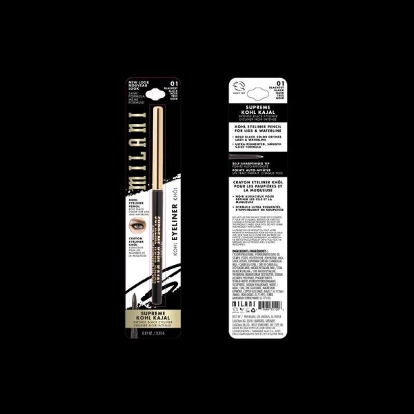 Eyeliner Supreme Kohl Kajal - 01 Blackest Black