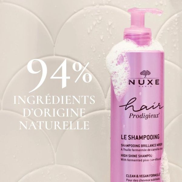 Le Shampooing Brillance Miroir HAIR PRODIGIEUX® - 400 ml