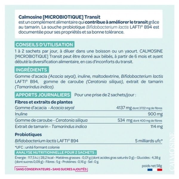 Microbiotique Transit - 20 sachets