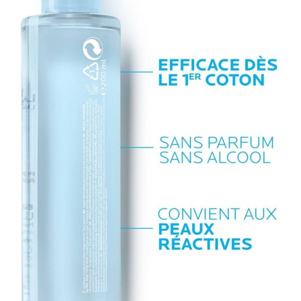 Toleriane Eau Micellaire Peaux Réactives - 200 ml