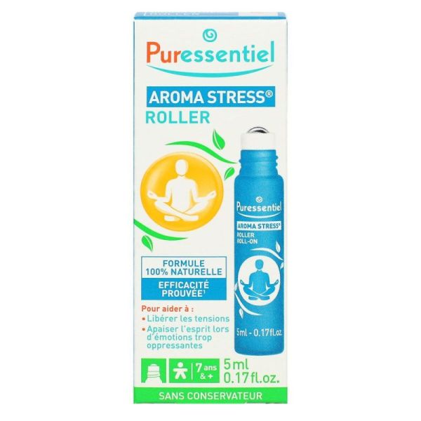 Stress Roller aux 12 huiles essentielles, 5ml