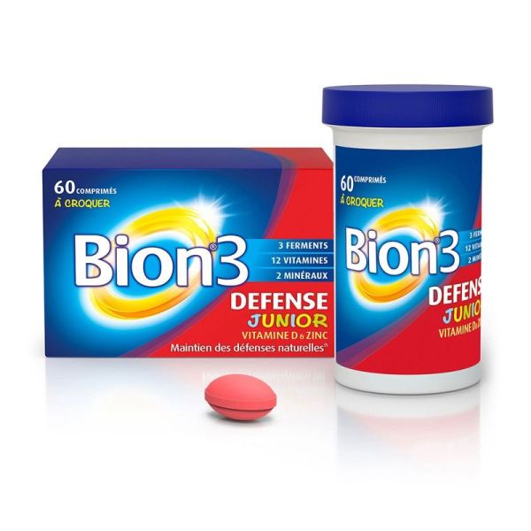 Vitamines enfant Défense Junior - 60 CRP