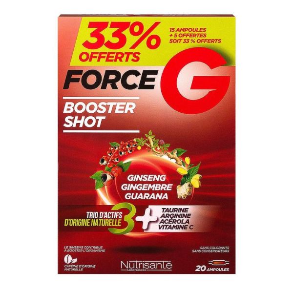 FORCE G Power Max - 20 ampoules