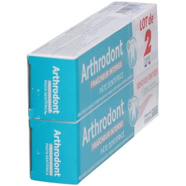 Dentifrice Fraîcheur Intense - 2 x 75 ml