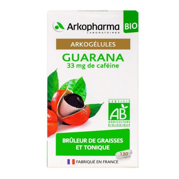 Arkogélules® BIO Guarana - 130 gélules