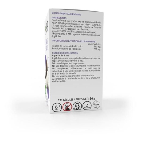 Arkogélules Radis Noir - 40 gélules