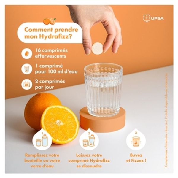 Hydra Sport - Comprimés effervescents - 16 comprimés