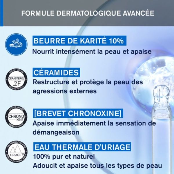Peaux sèches, tendance à l'eczéma atopique Crème Visage - 40 mL