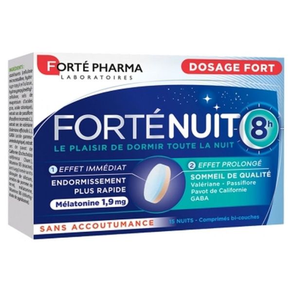 Fortenuit 8H Gél Jour Nuit - 15 comprimés