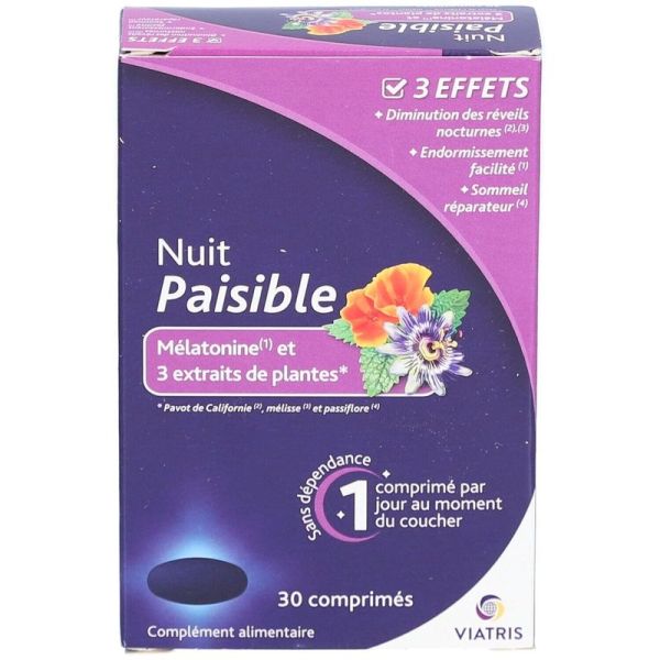 Nuit Paisible Comprimés - 30