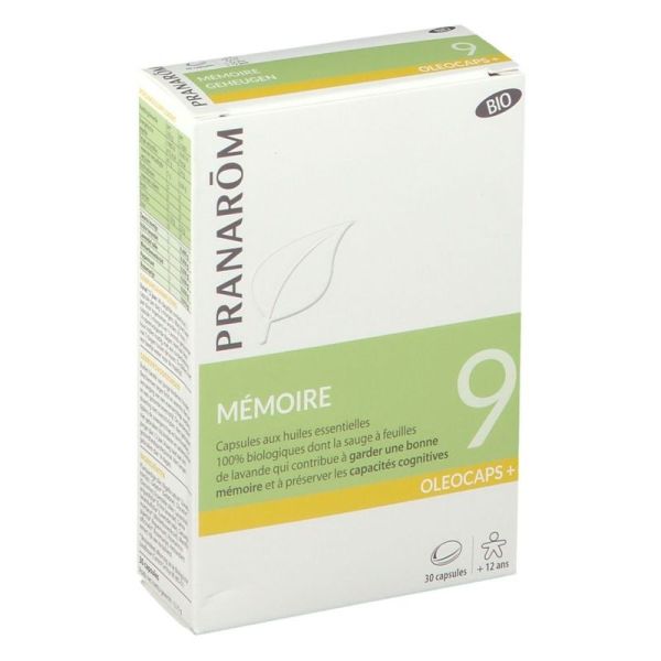 Oleocaps 9 Mémoire Bio - 30 capsules
