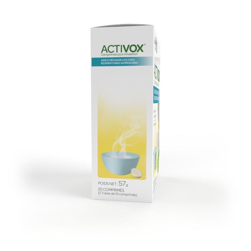 Activox Comprimés pour Inhalation - 20 comprimés